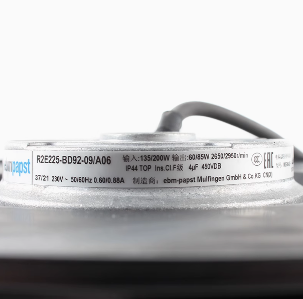 R2E225-BD92-09/A06  Ebmpapst Fan